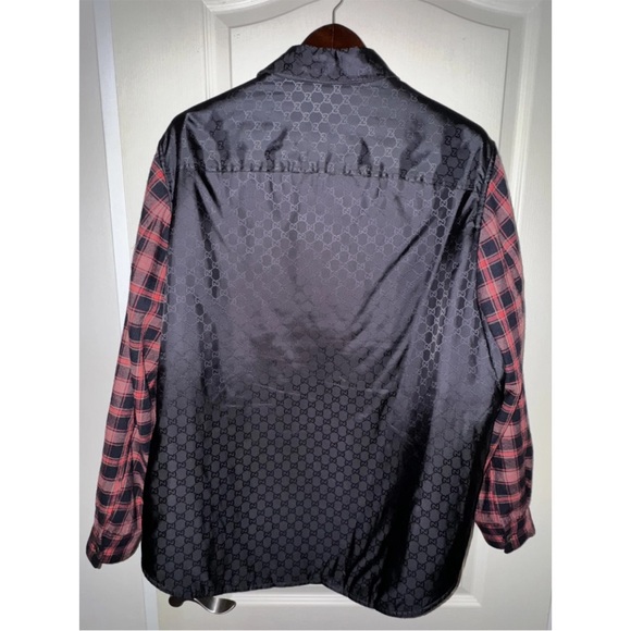 Gucci Hybrid Flannel Jacket Size XL - Picture 3 of 4